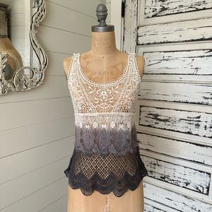 Crochet tank top